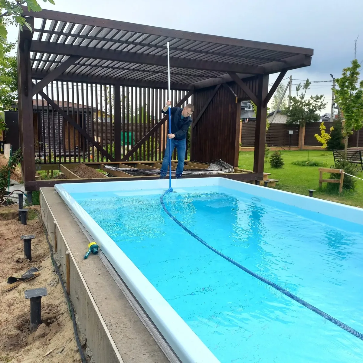 Копинговый бордюрный камень для бассейна Laguna в Магнитогорске