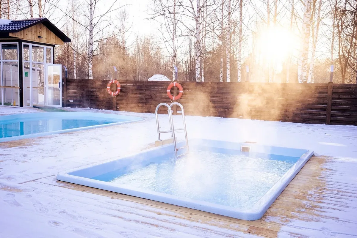 Композитный бассейн Laguna 4 — установка в Магнитогорске