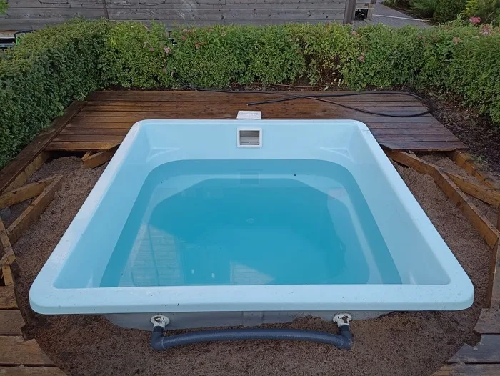 Композитная купель Laguna 2 — установка в Магнитогорске